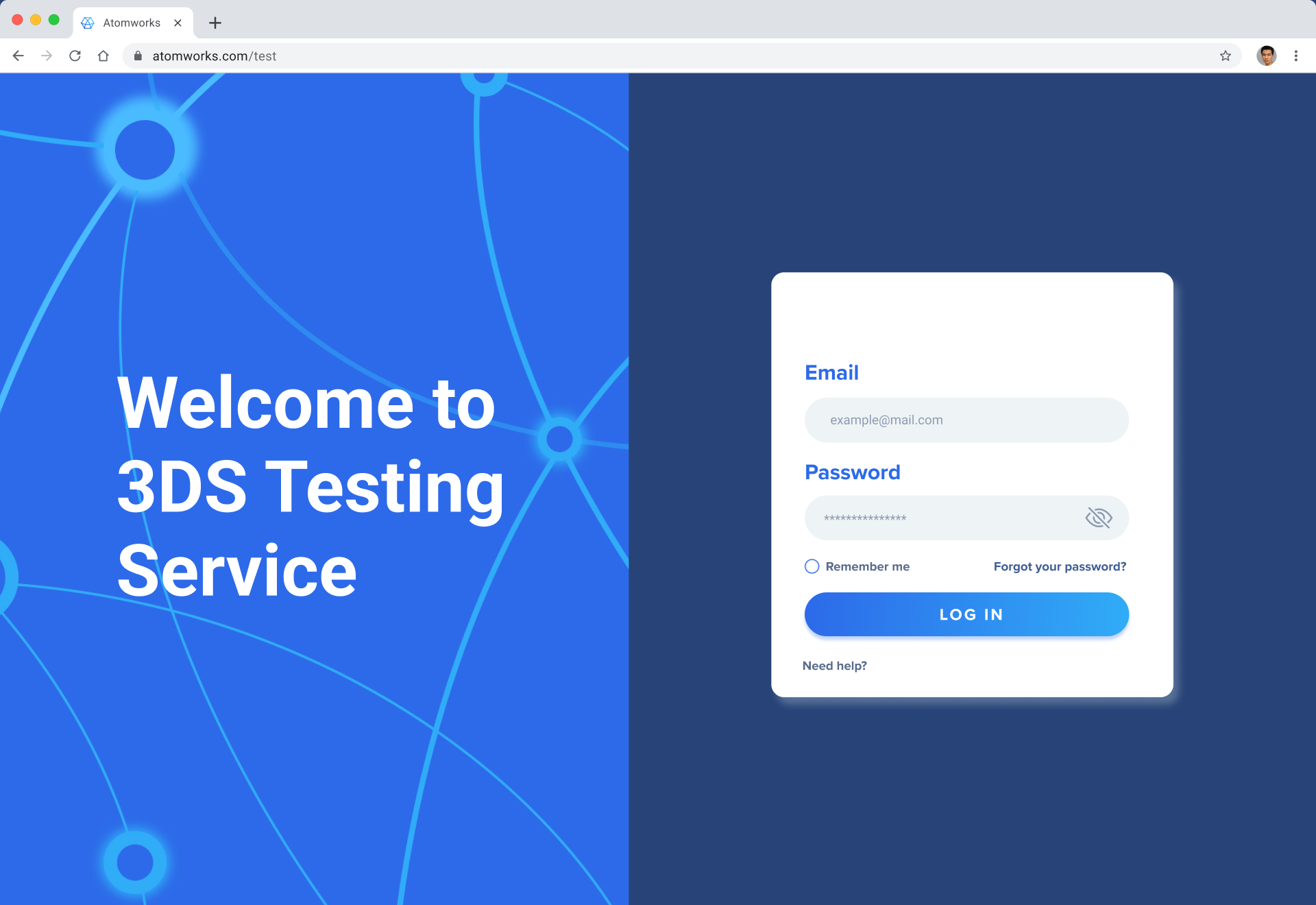 Ento packaging side view B