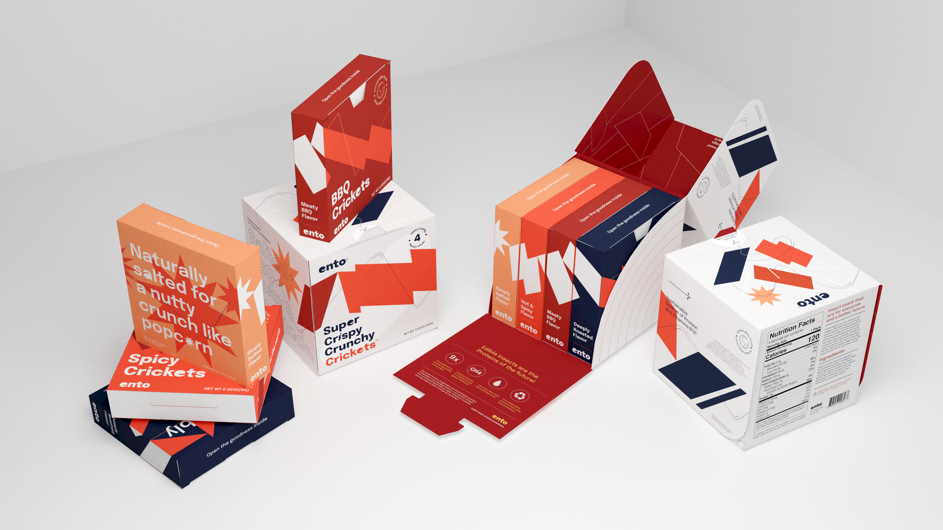 Ento packaging side view B