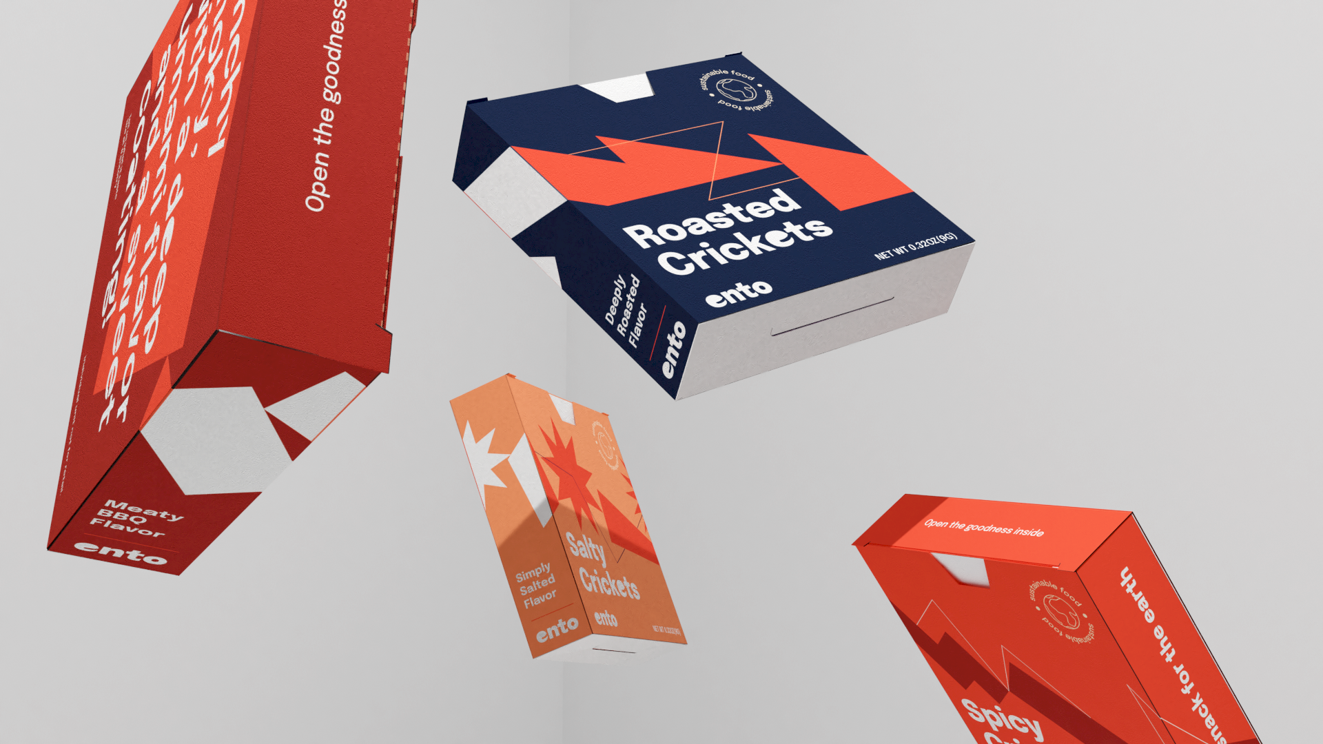 Ento packaging side view B