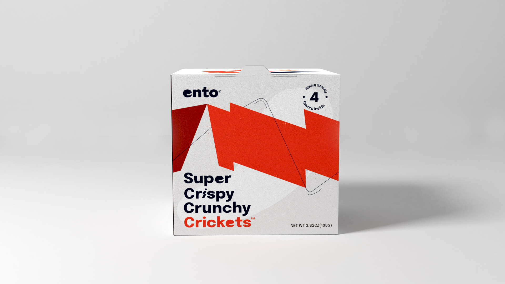 Ento packaging front view